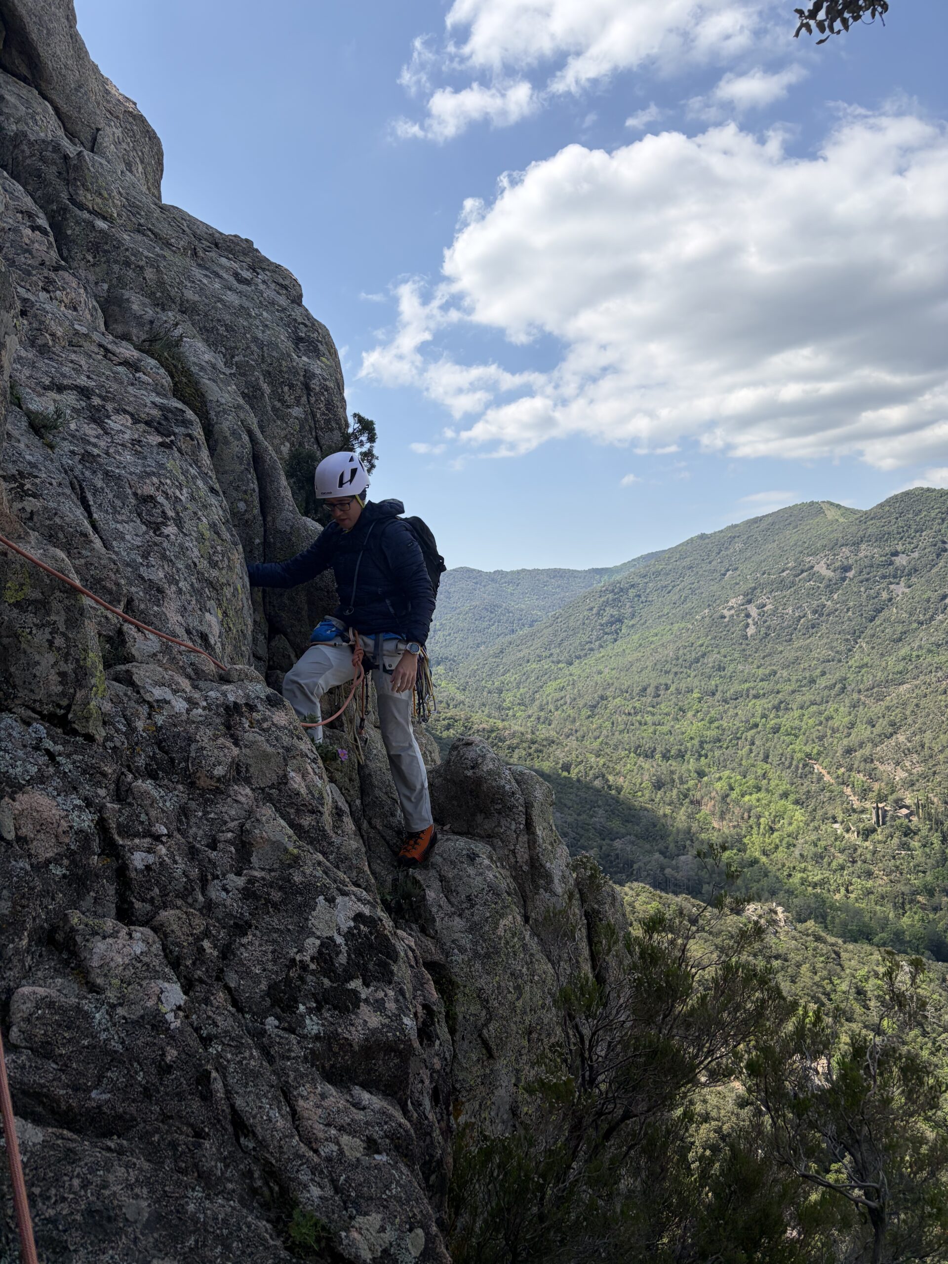 Granite spur of the Roc de Ponent in the Muntanyes de Prades